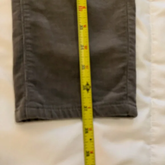 LOFT Women's Corduroy Straight Leg Jeans - Gray - Picture 8 of 9